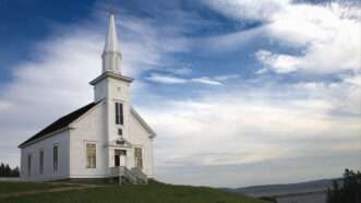 Church on a hill | Lyell Clark/Dreamstime.com