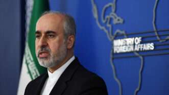 Iran Foreign Ministry spokesman Nasser Kanaani | Sha Dati / Xinhua News Agency/Newscom