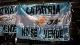Argentina protests | Daniella Fernandez Realin/ZUMAPRESS/Newscom