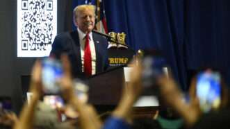 Donald Trump at a rally in Philadelphia | Bastiaan Slabbers/Zuma Press/Newscom