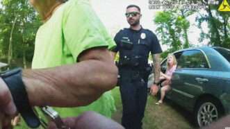 Police arresting Beverly Roberts | Wetumpka Police Department
