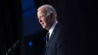 President Joe Biden gives remarks in February 2024 | Chris Kleponis - Pool via CNP/CNP / Polaris/Newscom