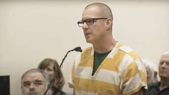 Peter Cichuniec at his sentencing | Screenshot, YouTube