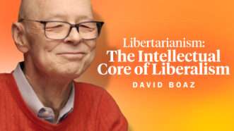 David Boaz talks about the history of libertarianism | Illustration: Lex Villena