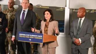 New York Governor Kathy Hochul at press conference | Victor M. Matos, Victor M. Matos/ZUMAPRESS/Newscom