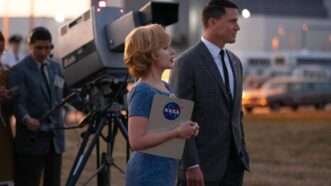 Channing Tatum and Scarlett Johansson in "Fly to the Moon" | Columbia/Sony Pictures Releasing