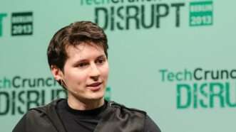 Pavel Durov at TechCrunch Disrupt Europe, 2013. | Pawel Walerjewitsch Durow, TechCrunch, Creative Commons 