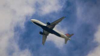 A plane in the air shortly after taking off. | imageBROKER/Mario Kuhnke/Newscom