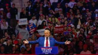 Donald Trump speaks at Madison Square Garden | Jen Golbeck/Zuma Press/Newscom