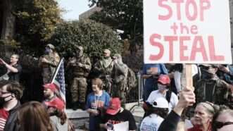 Stop the Steal protesters | John Arthur Brown/ZUMAPRESS/Newscom