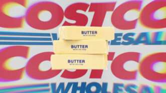 Costco butter | Illustration: Lex Villena;https://reason.com/wp-admin/post.php?post=8305035&action=edit