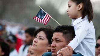 Hispanic Family at 2010 Immigration Rally in Washington D.C. | ID 13544695 © Rrodrickbeiler | Dreamstime.com