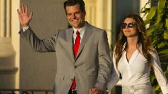 Matt Gaetz waving | Matias J. Ocner/TNS/Newscom