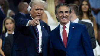 Doug Burgum and Donald Trump | Tom Williams/CQ Roll Call/Newscom