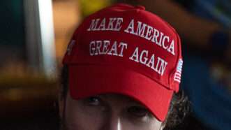 MAGA hat | Peerapon Boonyakiat / SOPA Images/Sipa USA/Newscom