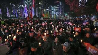 Protest in South Korea | Kyodo/Newscom