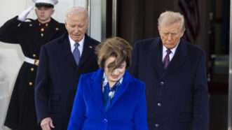 Joe Biden and Donald Trump at Trump's second inauguration | CNP/EPA-EFE/Sipa USA/Newscom