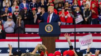 Donald Trump speaking to a crowd | ID 171068133 © Triple I Ventures Llc | Dreamstime.com