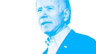 A blue photo of Joe Biden | Photo: Gage Skidmore