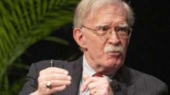 Former National Security Adviser John Bolton speaks on the final day of the 14th annual Texas Tribune Festival. September 7, 2024. | Bob Daemmrich/ZUMAPRESS/Newscom