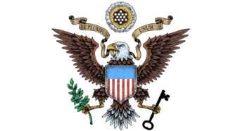 Presidential seal | Illustration: Joanna Andreasson; Source images: iStock