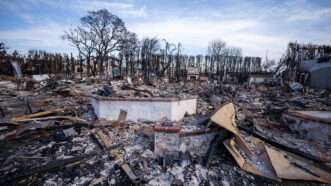 Debris from a house fire | Photo: Pacific Palisades; Ringo Chiu/SOPA Images/Sipa USA/A.P.