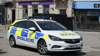 A Sussex Police Department car, parked in Hastings town centre. | Andrew Sutherland | Dreamstime.com