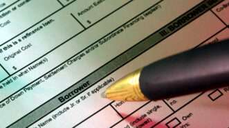 Someone fills out a real estate home loan application | ID <a href="https://www.dreamstime.com/stock-photography-real-estate-home-loan-application-ink-pen-image4785482">4785482</a> ©  <a href="https://www.dreamstime.com/olivierl_info">Olivier Le Queinec</a> | <a href="https://www.dreamstime.com/">Dreamstime.com</a>