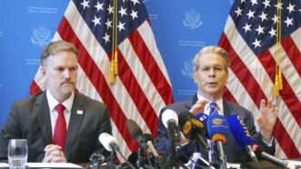 Treasury Secretary Scott Bessent speaking to the press | Kyodonews/ZUMAPRESS/Newscom