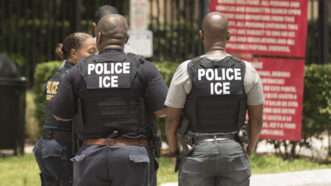 ICE agents | Orit Ben-Ezzer/ZUMA Press/Newscom