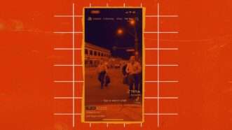 illustration of tiktok video of arrest | Eddie Marshall | ChatGPT | TikTok