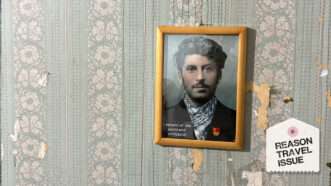 A framed portrait of Joseph Stalin | Photo: Underground Printing House Museum; Hunt Beaty