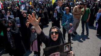 Iranian protestors | Arash Khamooshi/Polaris/Newscom
