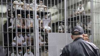 Prisoners at El Salvador's Center for Terrorism Confinement | Tia Dufour/UPI/Newscom