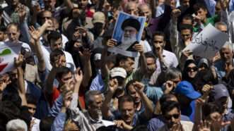 Iranian protesters | Sobhan Farajvan / Pacific Press/Sipa USA/Newscom