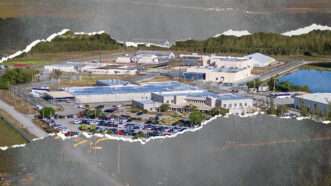 aerial view of Krome Detention Center | Illustration: Eddie Marshall | Miami Herald/TNS/Newscom