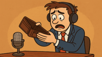 A broadcaster without funds | ChatGPT
