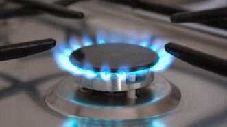 Close-up of blue flames coming from a gas stove. | Tomislav Pinter | Dreamstime.com