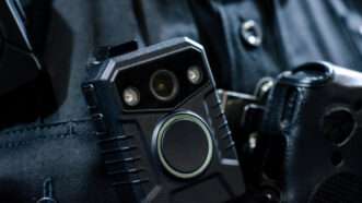 Close-up of a police officer's body camera. | Oleksandr Lutsenko | Dreamstime.com