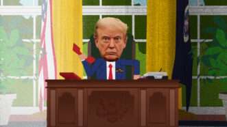 Donald Trump, as depicted in South Park | Illustration: Eddie Marshall | South Park