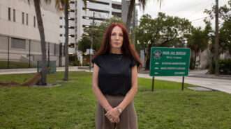 Jennifer Heath Box outside the Broward County Jail | Institute for Justice