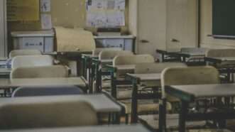 An empty classroom | Photo by <a href="https://unsplash.com/@flpschi?utm_content=creditCopyText&utm_medium=referral&utm_source=unsplash">Feliphe Schiarolli</a> on <a href="https://unsplash.com/photos/photography-of-school-room-hes6nUC1MVc?utm_content=creditCopyText&utm_medium=referral&utm_source=unsplash">Unsplash</a>       