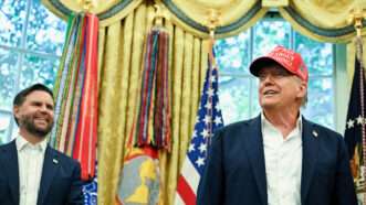 President Donald Trump and Vice President JD Vance in the Oval Office |  CNP/AdMedia/SIPA/Newscom