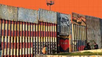 Border wall between Mexico and the U.S. | Illustration: Eddie Marshall | Adamina | Wikimedia Commons