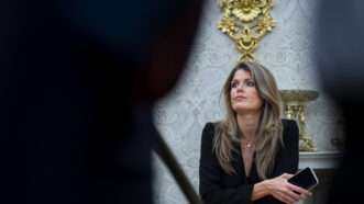 Lindsey Halligan, the interim U.S. attorney for the Eastern District of Virginia | CNP/AdMedia/Sipa/Newscom