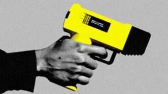 Taser | Illustration: Eddie Marshall | Midjourney