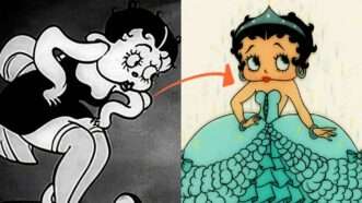 Two different versions of Betty Boop | Illustration: Eddie Marshall | Album | Fine Art Images | Newscom
