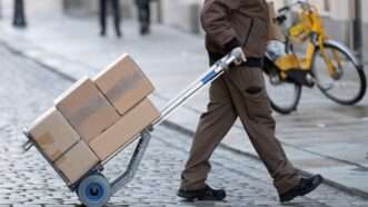 UPS driver | Sebastian Kahnert/dpa/picture-alliance/Newscom