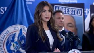 United States Secretary of Homeland Security Kristi Noem | Antonio Perez/TNS/Newscom