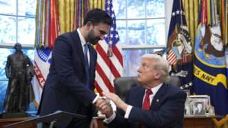 Zohran Mamdani and Donald Trump in the White House |  Yuri Gripas - Pool via CNP/CNP / Polaris/Newscom